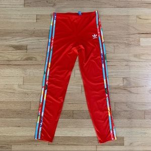 Girls Hawaiian style track pants